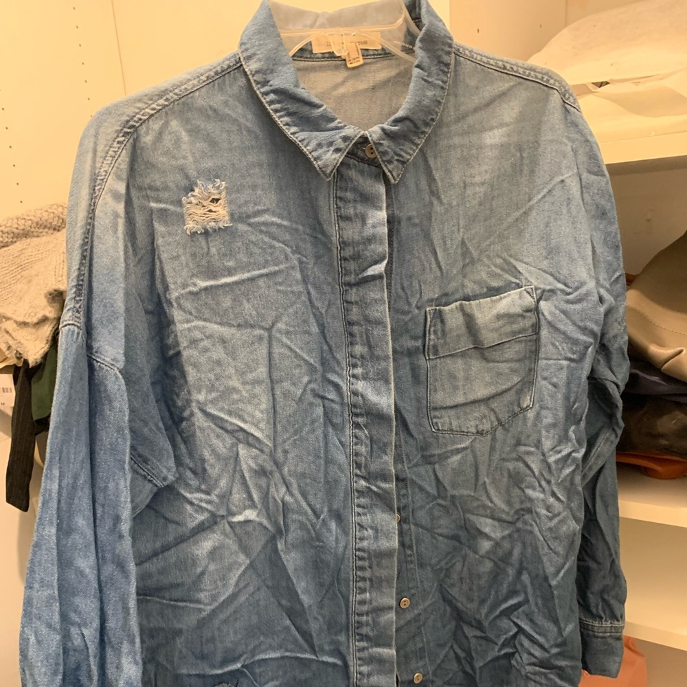 Denim shirt